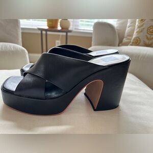 Dolce Vita Wonder leather platform sandals